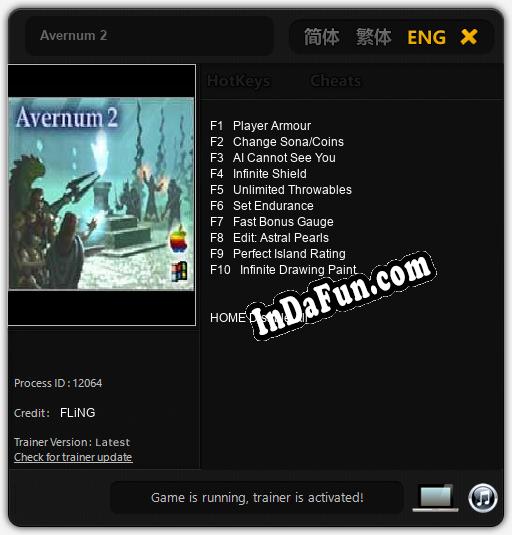 Avernum 2: Trainer +10 [v1.2]