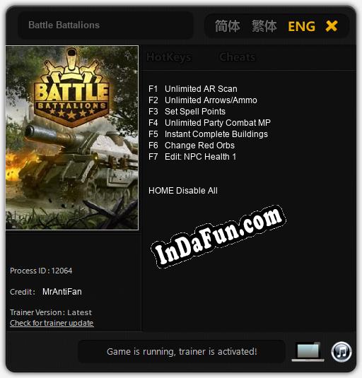 Battle Battalions: Trainer +7 [v1.5]
