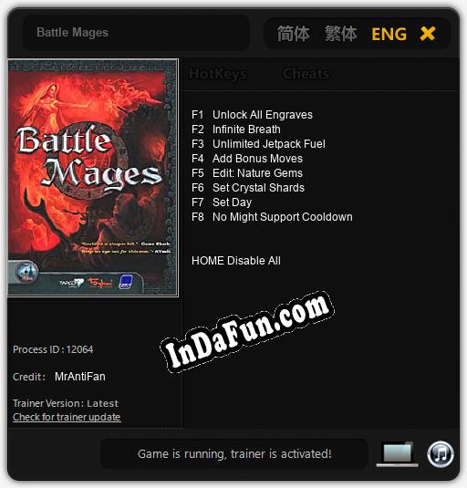 Battle Mages: TRAINER AND CHEATS (V1.0.84)