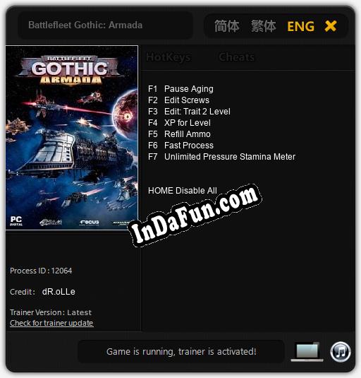 Battlefleet Gothic: Armada: Trainer +7 [v1.9]