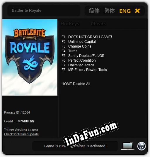 Trainer for Battlerite Royale [v1.0.9]