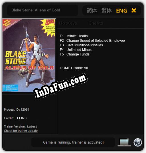 Blake Stone: Aliens of Gold: TRAINER AND CHEATS (V1.0.48)