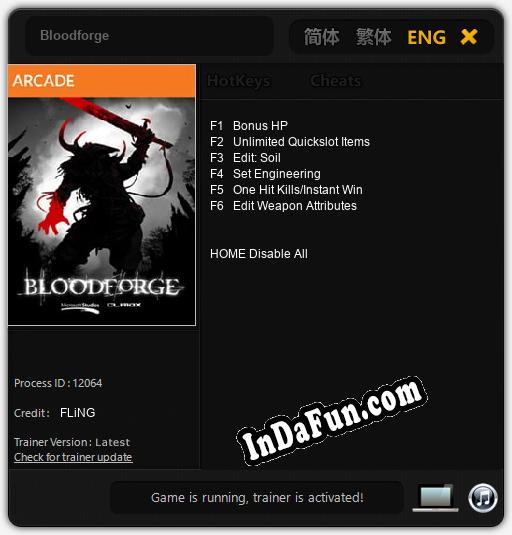 Bloodforge: Cheats, Trainer +6 [FLiNG]