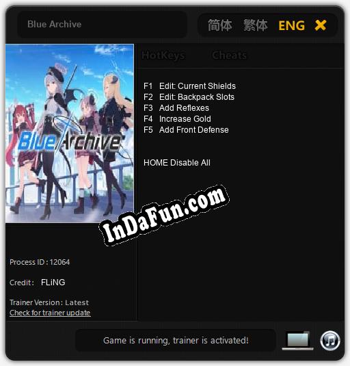 Trainer for Blue Archive [v1.0.2]