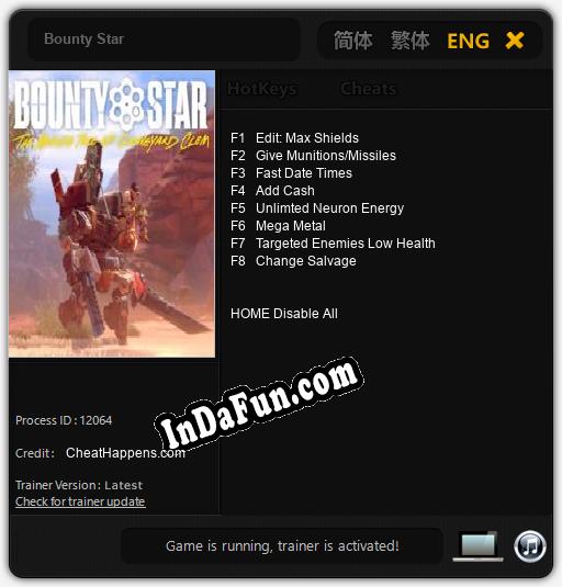 Trainer for Bounty Star [v1.0.1]