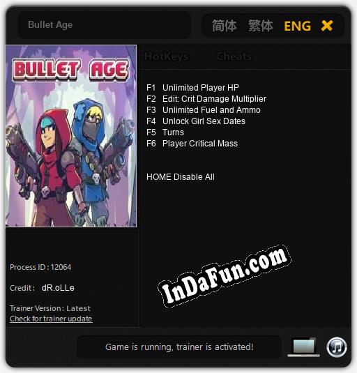 Bullet Age: TRAINER AND CHEATS (V1.0.67)