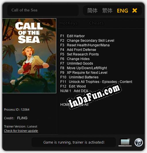 Call of the Sea: TRAINER AND CHEATS (V1.0.81)