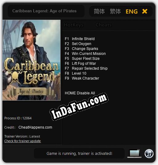 Caribbean Legend: Age of Pirates: TRAINER AND CHEATS (V1.0.78)