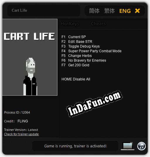 Trainer for Cart Life [v1.0.1]