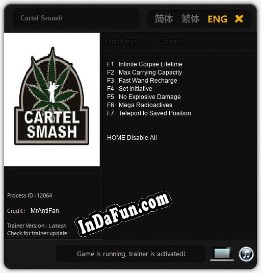 Cartel Smash: Trainer +7 [v1.2]