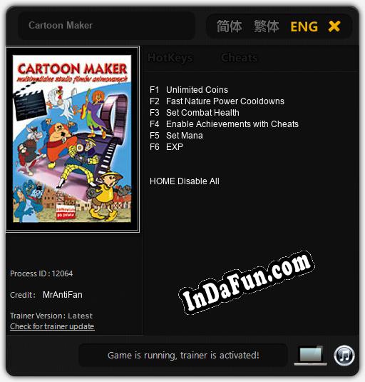 Cartoon Maker: Trainer +6 [v1.1]