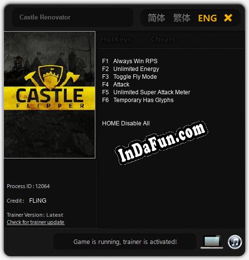 Castle Renovator: TRAINER AND CHEATS (V1.0.17)