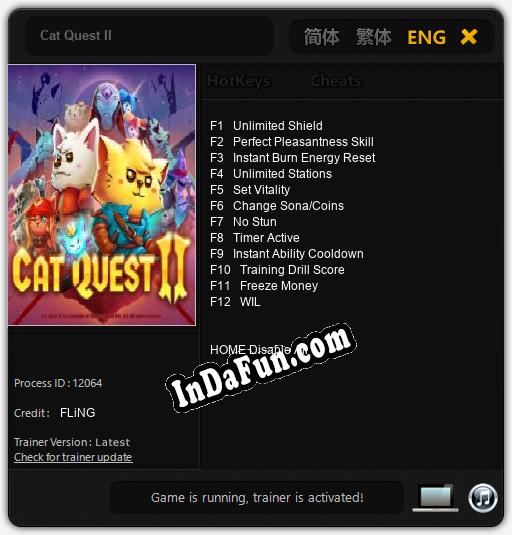 Cat Quest II: Cheats, Trainer +12 [FLiNG]