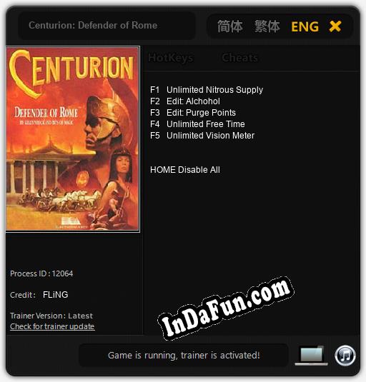 Centurion: Defender of Rome: Cheats, Trainer +5 [FLiNG]