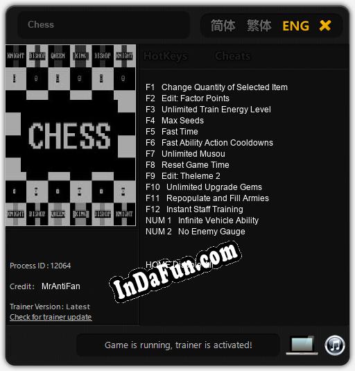 Trainer for Chess [v1.0.8]