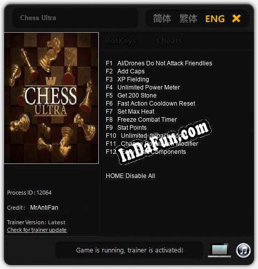 Chess Ultra: TRAINER AND CHEATS (V1.0.10)