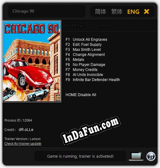 Trainer for Chicago 90 [v1.0.2]