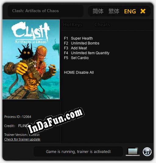 Clash: Artifacts of Chaos: TRAINER AND CHEATS (V1.0.27)