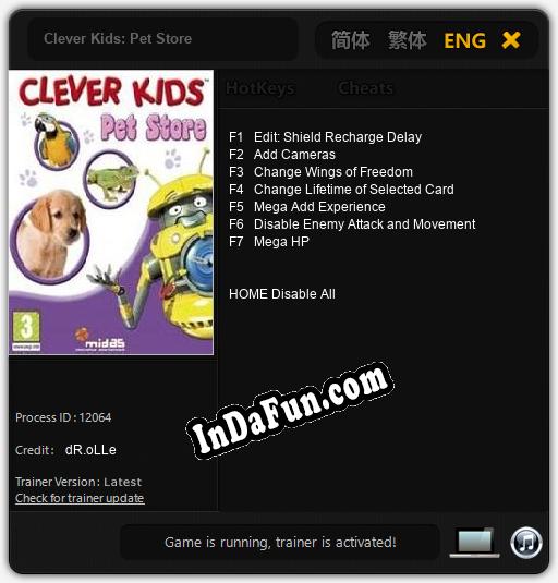 Clever Kids: Pet Store: Cheats, Trainer +7 [dR.oLLe]