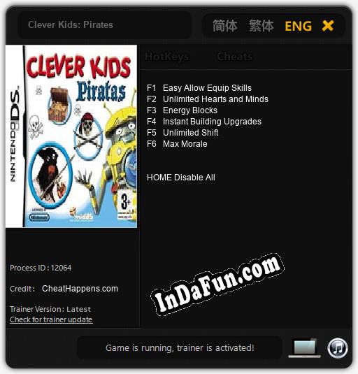 Clever Kids: Pirates: Cheats, Trainer +6 [CheatHappens.com]