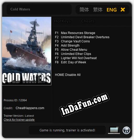 Trainer for Cold Waters [v1.0.2]