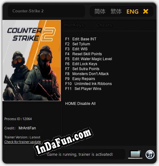 Counter-Strike 2: Trainer +11 [v1.6]