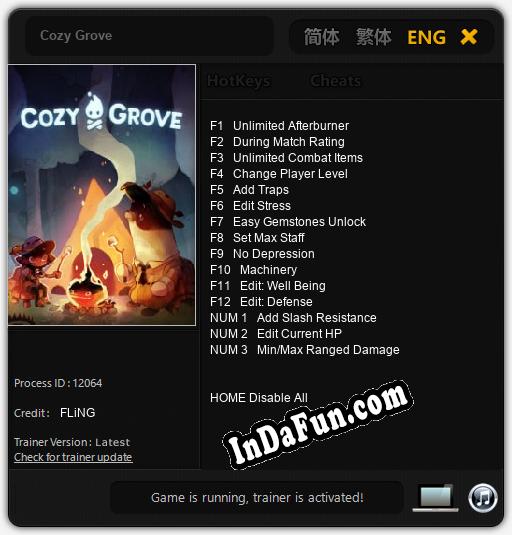 Cozy Grove: Cheats, Trainer +15 [FLiNG]