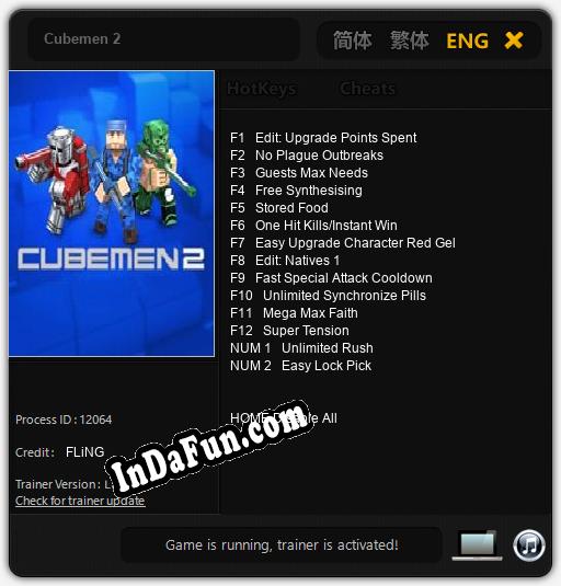 Cubemen 2: Cheats, Trainer +14 [FLiNG]