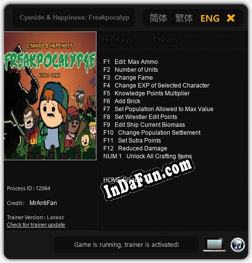 Cyanide & Happiness: Freakpocalypse: Trainer +13 [v1.6]