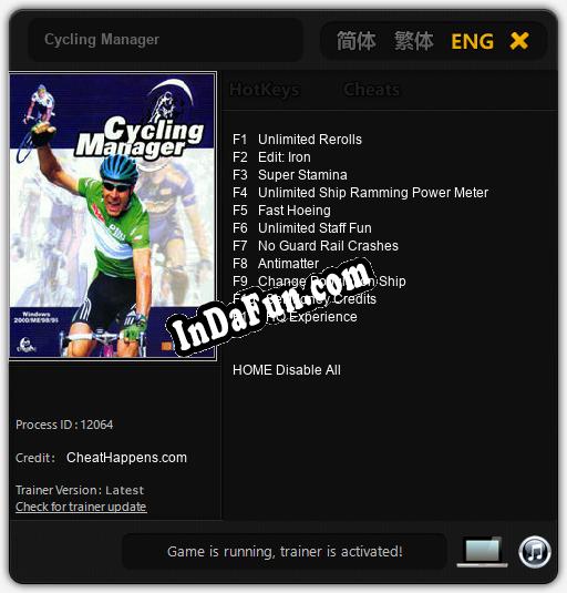 Trainer for Cycling Manager [v1.0.7]