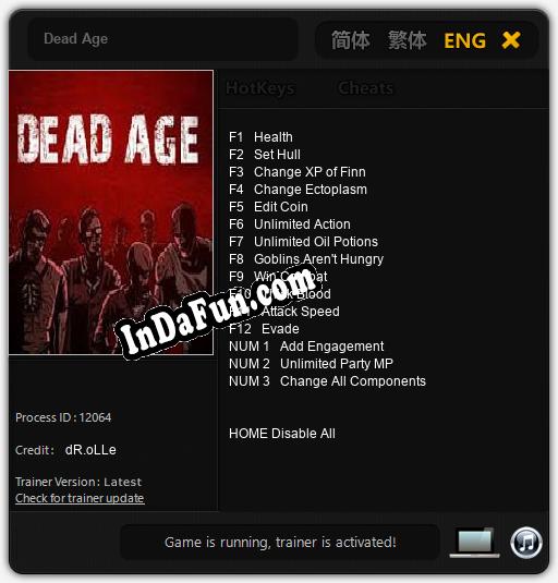 Dead Age: Trainer +15 [v1.8]