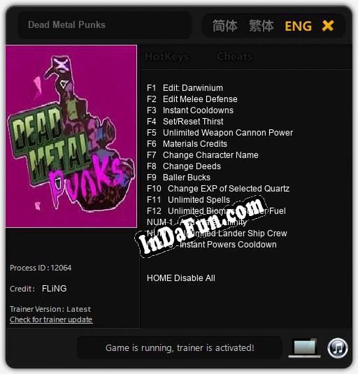 Dead Metal Punks: Cheats, Trainer +15 [FLiNG]