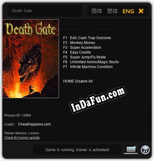 Death Gate: Trainer +7 [v1.1]