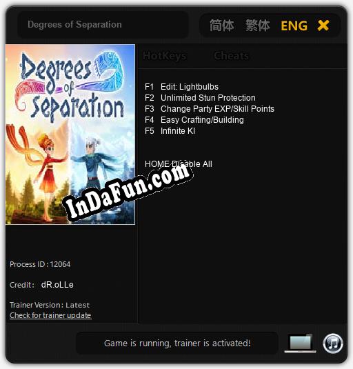 Degrees of Separation: Trainer +5 [v1.9]