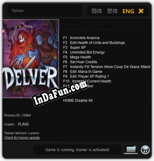 Trainer for Delver [v1.0.6]