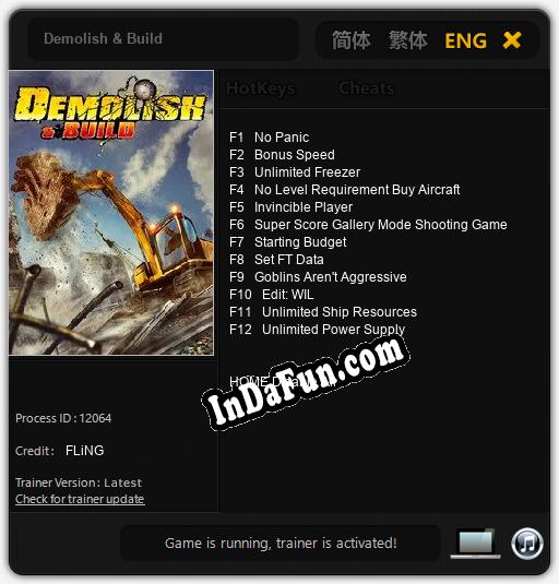 Demolish & Build: TRAINER AND CHEATS (V1.0.54)