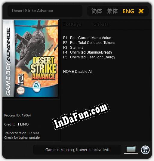 Desert Strike Advance: TRAINER AND CHEATS (V1.0.84)