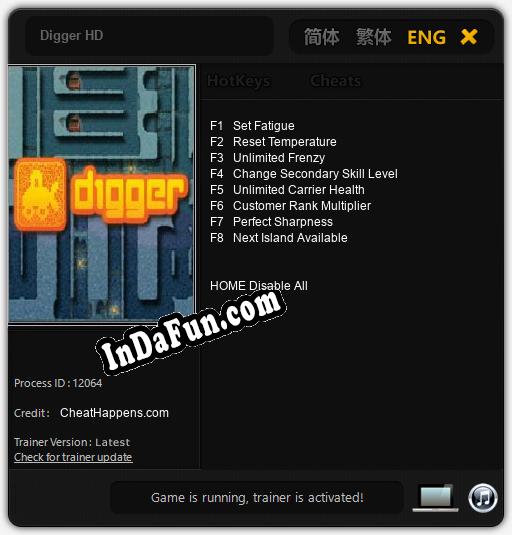 Digger HD: Cheats, Trainer +8 [CheatHappens.com]