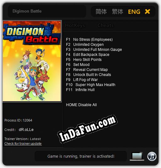 Digimon Battle: Trainer +11 [v1.9]