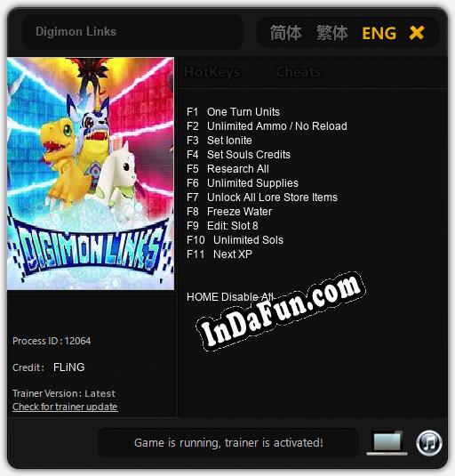 Digimon Links: Cheats, Trainer +11 [FLiNG]