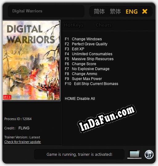 Digital Warriors TRAINER AND CHEATS (V1.0.29) » Free Download PC Games