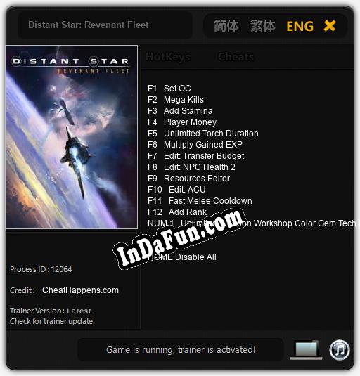 Distant Star: Revenant Fleet: Trainer +13 [v1.5]