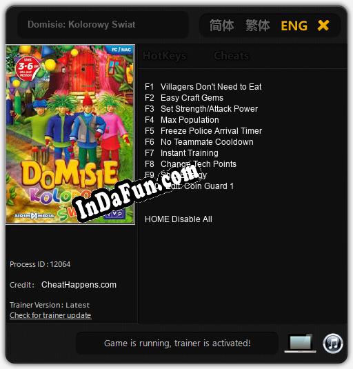 Domisie: Kolorowy Swiat: TRAINER AND CHEATS (V1.0.68)