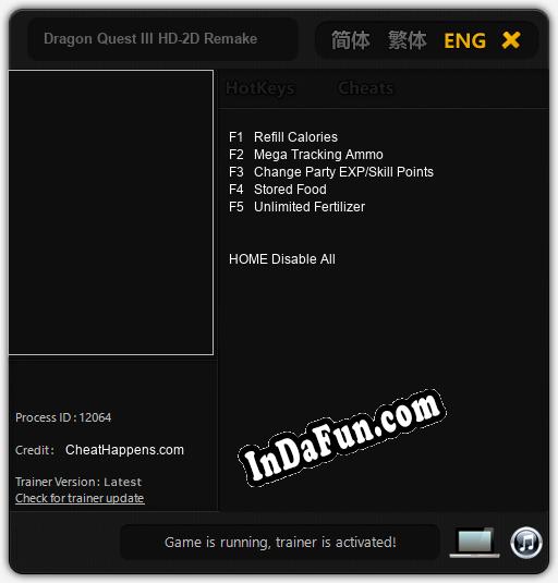 Dragon Quest III HD-2D Remake: Cheats, Trainer +5 [CheatHappens.com]