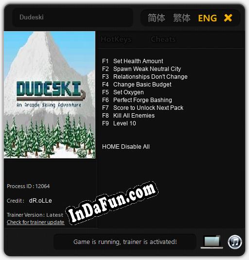 Trainer for Dudeski [v1.0.2]