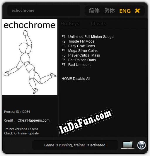 echochrome: Trainer +7 [v1.5]