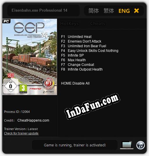 Eisenbahn.exe Professional 14: Cheats, Trainer +8 [CheatHappens.com]