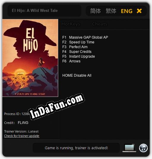 El Hijo: A Wild West Tale: TRAINER AND CHEATS (V1.0.7)