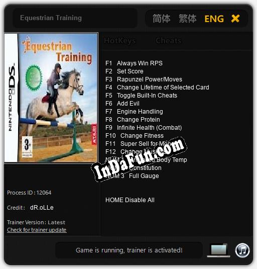 Trainer for Equestrian Training [v1.0.1]