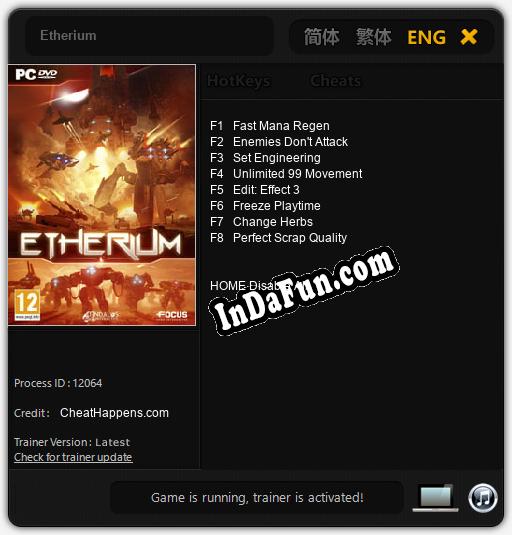 Etherium: Cheats, Trainer +8 [CheatHappens.com]